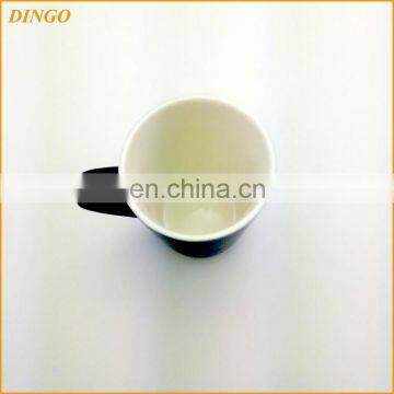 Custom Cheap Coffee Mugs Sublimation Printing 11oz Dark Blue Blank Ceramic Mug photo-2