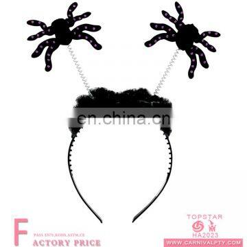 Halloween costume set accessories halloween spider pattern headpiece