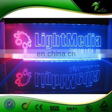 New Design Advertising Eectronics Black Acrylic Sheet LED Writing Board