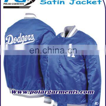 Custom satin varsity jackets