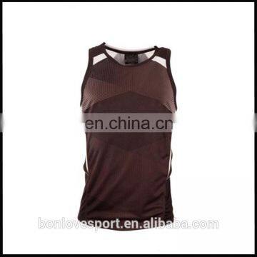 Custom Sublimated Running Singlet for Men photo-3