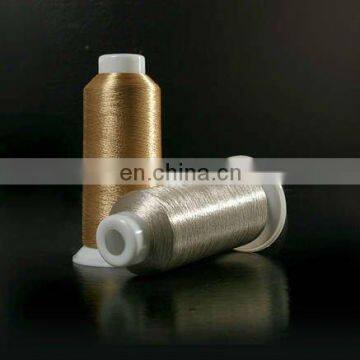 Quality metallic thread yarn for using on the embroidery machine