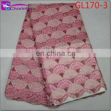High Quality Charinter Organza Lace Fabrics GL170 photo-4