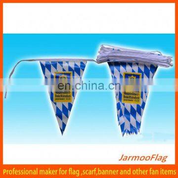 custom double sided flags and bunting