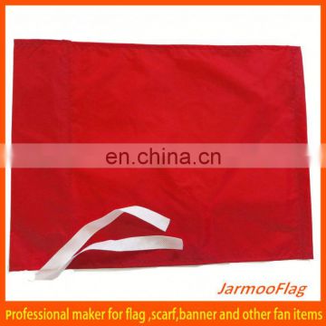 red custom polyester golf flag