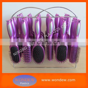 Metal display stand hair brush set wholesale