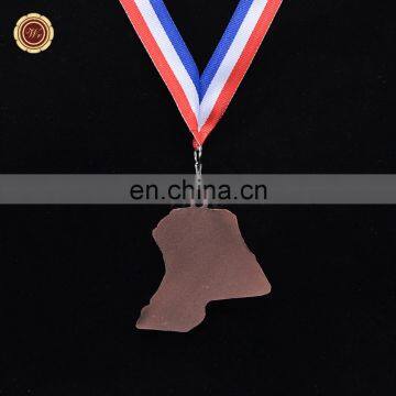 Wr Promotion Crafts Rare Bronze Polygon Medals Collectible Metal Award Medal for Athlete photo-3