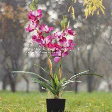 Modern Artificial Pink Orchid Arrangements photo-2