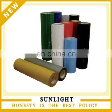 PU korea heat transfer film/vinyl for cotton fabric wholesale