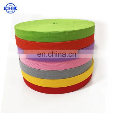 Customized colorful light webbing sling weight nylon webbing tape