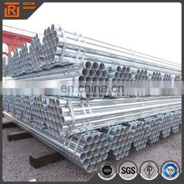 Hot Dipped Galvanized Steel Pipe Z200g, Caliber 48.3x3 mm Scaffolding Pipes Actual Weight Delivery