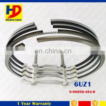 6 Cylinder Excavator Engine Part For Isuzu 6UZ1 Piston Ring OEM No 8-98056464-0