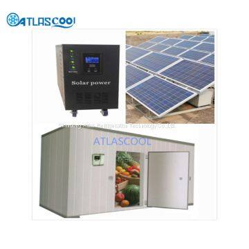 Solar power cold storage room