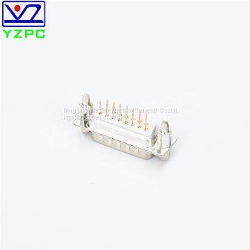 D-SUB DP 15Pin Connector Male Two Row Welded Plate Riveting Harpoon 6.0 The Lock10.0 Screw photo-4