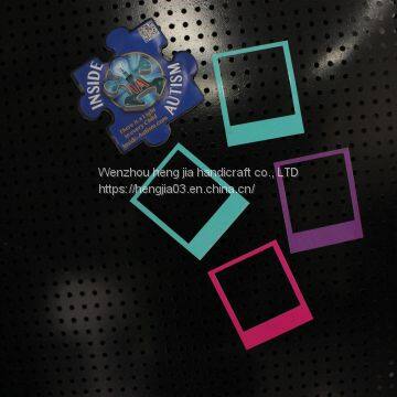 Custom Fridge Magnet Soft Rubber Magnet Metal Fridge Magnet Printing With Colorful 3D Raised Logo photo-5