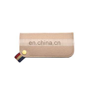 Red Color Glasses Display Bag Sunglasses Storage Organizer Felt Eyewear Pouch photo-6