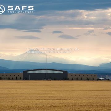 100% Space Utilization Space Truss Construction Space Frame Aircraft Hangar photo-3