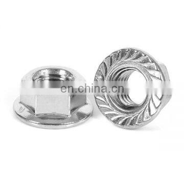 Alloy Steel Stainless Steel Hex Flange Nut DIN6923 Nut M10 Flange Nut photo-4