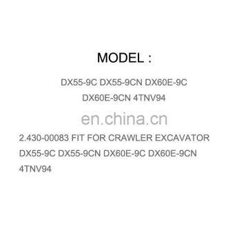 DIESEL ENGINE PARTS CAP FLYWHEEL COVER 2.430-00083 FIT FOR CRAWLER EXCAVATOR DX55-9C DX55-9CN DX60E-9C DX60E-9CN 4TNV94