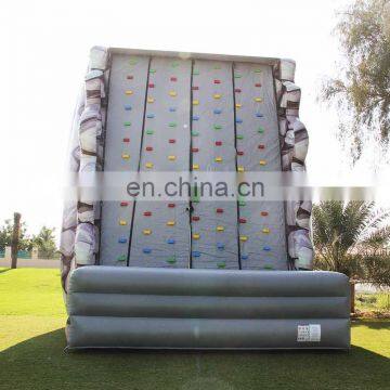Inflatable Wall Climbing Wipeout Game Fun Rock Climb Tower Carnival Games For Sale photo-3