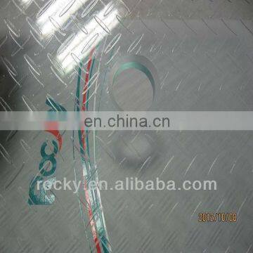 glass flooring panel with anti-slip pattern