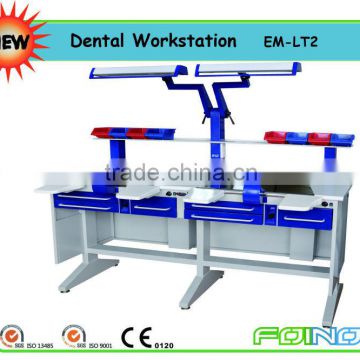 Metal Lab Bench with Dust extraction system