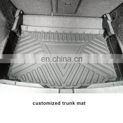 Car Accessories Durable Blister 3d Boot Mat Use for Kia-k2 Year 2011-2018 photo-3