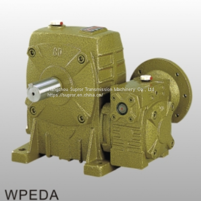 Wpa Worm Shaft Reducer Wp Series Worm Gear Reduction Gearbox