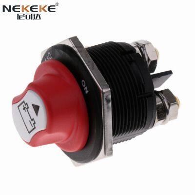 NEKEKE Car Marine Boat 200A Battery Selector Isolator Disconnect Cut On-Off Kill Switch photo-4