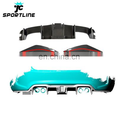 Carbon Fiber F87 M2C Rear Diffuser for BMW M2 Competition 2016-2020