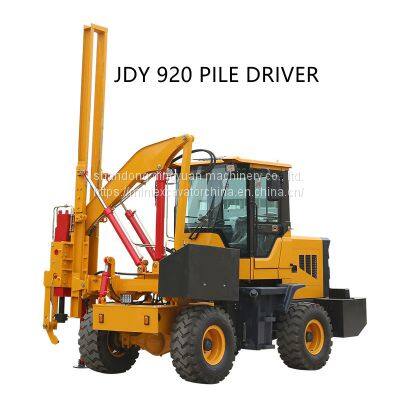 FACTORY SALE HIGH WAY ROADGUARD PILE DRIVER 920B WHEEL PILE DRIVER FOR SALE