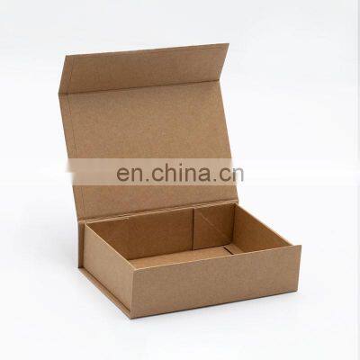 New Eco-friendly Kraft Paper Small Business Gift Packaging Box With Magnetic Lid photo-3