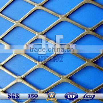 Hot dipped galvanized hexagonal expanded metal