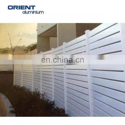 Nice quality easy installation customized decorative wpc fence panels composite fencing