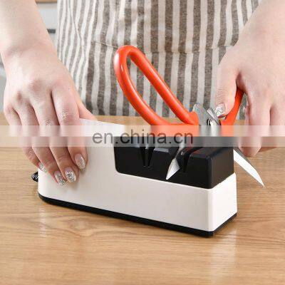 Best Selling Big Knife Industrial Fixed Angle Diamond Kitchen Laser Electronic Knife Sharpener photo-3