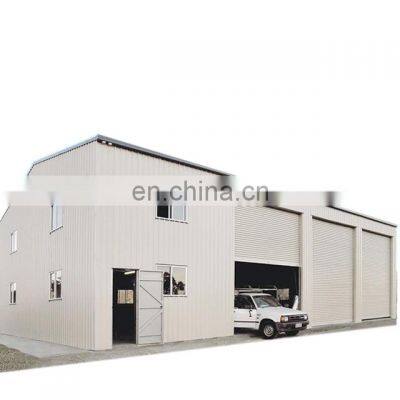 Low Cost Modern Metal Prefab Warehouse Construction Hot Dip Galvanized Steel Structures Building Prefabricated Hangar