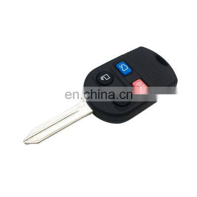 4 Button Car Remote Smart Key Shell Case Cover Blank Fob For Ford Auto Keys