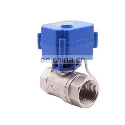 dn15 brass water ball valve 2-way 3v 5v 9v battery operated water ball valve