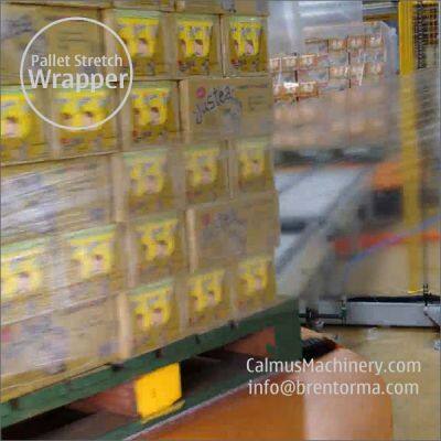 Small-Footprint Online Pallet Wrapping Machine Turntable Stretch Wrapper photo-2