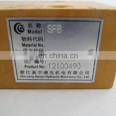 XCMG WHEEL LOADER ZL50G ZL50GN PARTS XCMG Selector Valve Assembly 803004045 SF8 photo-3