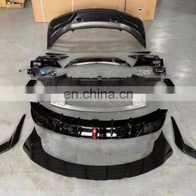 NC Tuning Style Front Bumper Rear Diffuser Spoiler Wing PP Body Kit for Tesla Model 3 photo-2