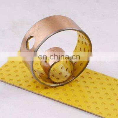 DX SF Oilless Sleeve Bush Boundary Lubricating Bushing Consist of Steel Backing and POM For Vehicle and Forming Machine Tools. photo-3
