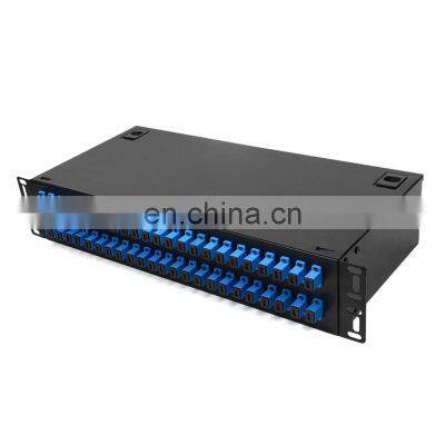 19inch Fiber Optical patch rack field SC 48 Port ODF Fiber Distribution Frame