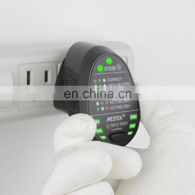 Universal Smart Socket Switch Plug GFCI Voltage Tester 90V~250V Sensor po Socket 30mA High Voltage Adjustable Electric Socket photo-5