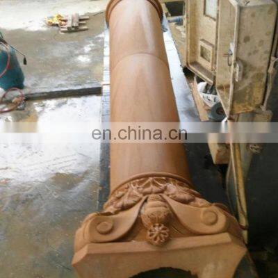 European sandstone Roman column sculpture villa door decoration column customization