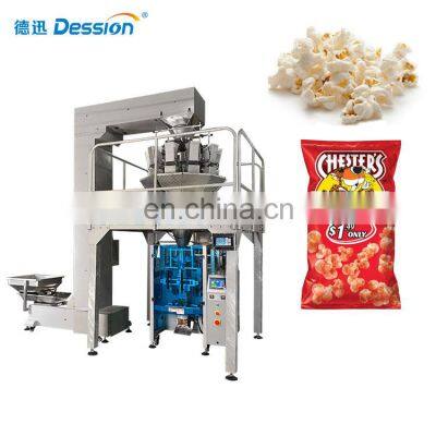 Automatic High Quality Nitrogen Filling Popcorn Packing Machine