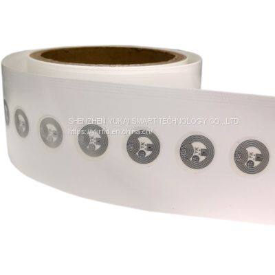 NFC 213/215/216 HF 13.56 Mhz Paper or pp Rfid Wet Tags