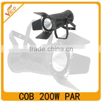 Latest 200W led theatre fresnel spotlight ; COB par can