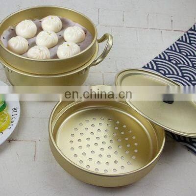 New Style Yellow Cookware Wholesale for Camping Durable Aluminum Cooking Pot And Set photo-4