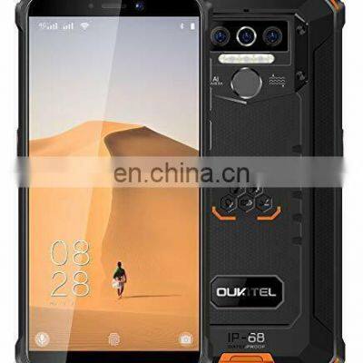 OUKITEL WP5 8000mAh 3Rear Camera Android 9.0 3+32GB IP68 Waterproof smartphone